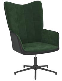 Kėdė VLX Relaxing 327833, žalias, 68 cm x 62 cm x 98 cm