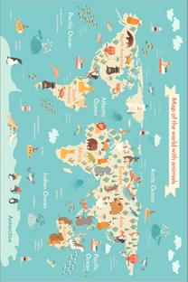 Kilimas vidaus Conceptum Hypnose ELS577, žydra, 220 cm x 140 cm