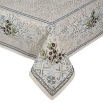 Staltiesė stačiakampė 4094, mėlyna/žalia/rusva, 140 x 180 cm