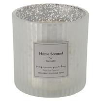 Žvakė, cilindrinė, 8 - 10 h, Skaidri/Balta