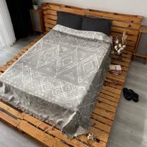 Pledas Mijolnir 1459A, baltas/pilkas, 150 cm x 200 cm