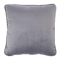 Dekoratyvinė pagalvėlė Home4you Velvet, pilka, 45 cm x 45 cm