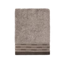 Vonios rankšluostis Domoletti HUDSON, šviesiai ruda, 90 cm x 50 cm