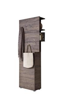 Drabužių kabykla MCakcent Vicenza VICDWT91, 190 cm, ruda