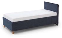 Lova pusantros vietos Fun, 120 x 200 cm, tamsiai mėlyna, be čiužinio