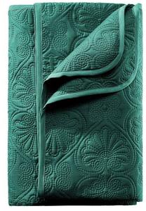 Lovatiesė Room99 Leila, tamsiai žalia, 220 cm x 240 cm