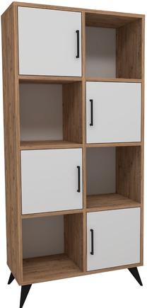 Lentyna Kalune Design Namyel 550ARN1661, ruda/balta, 35 cm x 72 cm x 154.2 cm