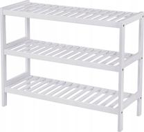 Batų lentyna Songmics, balta, 26 cm x 70 cm x 55 cm