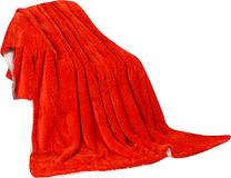 Pledas KDD-01, baltas/raudonas, 170 cm x 210 cm