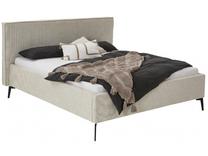 Lova dvigulė Riva Baltimore Greige, 160 x 200 cm, smėlio, be čiužinio