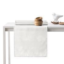 Staltiesės ir stalo takelio rinkinys stačiakampė Restilo Vesta, ecru, 115 x 250 cm, 35 x 250 cm, 2 vnt.