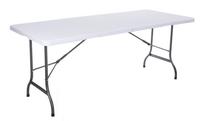 Lauko stalas Garden Table MSP1463, baltas, 180 cm x 70 cm x 72 cm