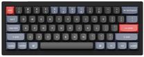Klaviatūra Keychron V4 V4 Carbon Black Hot-Swap Keychron K Pro Brown, Anglų (US), mėlyna/juoda/raudona