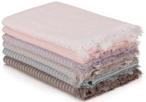 Vonios rankšluosčių rinkinys Foutastic Towel Set Coco 321SHS1190, įvairių spalvų, 60 cm x 40 cm, 6 vnt.