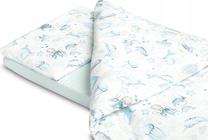 Vaikiškas patalynės užvalkalų komplektas Sensillo Underwater World, mėlyna/balta, 100 x 135 cm