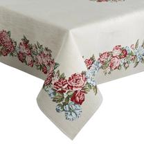 Staltiesė stačiakampė OKH-01, mėlyna/raudona/smėlio, 140 x 180 cm