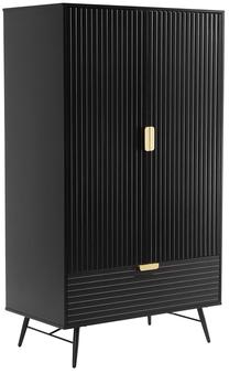 Spinta Home4you Pixar 45086, juoda, 100 cm x 56 cm x 175 cm