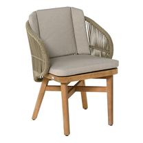 Baro kėdė Miloo Bavaro, matinė, smėlio, 60 cm x 65 cm x 80 cm