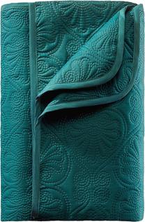 Lovatiesė Room99 Leila Petrol, tamsiai žalia, 220 cm x 240 cm