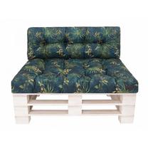 Lauko baldų pagalvių rinkinys Hobbygarden Leo LE2ZIT13, maumedžio/žalia, 120 x 80 cm