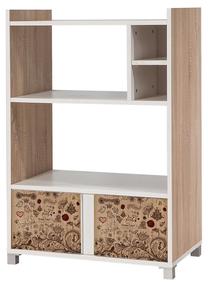 Apatinė virtuvinė spintelė Kalune Design Elektrobar, sonoma ąžuolo, 75 cm x 45 cm x 102 cm