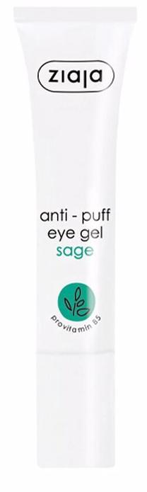 Paakių gelis Ziaja Anti-Puff Sage, 15 ml