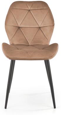 Valgomojo kėdė K453, matinė, šviesiai ruda, 48 cm x 53 cm x 86 cm