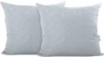 Pagalvės užvalkalas Restilo Axel, sidabro, 60 cm x 50 cm
