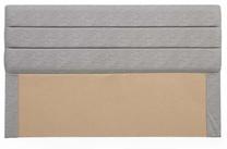 Lovos galvūgalis Kalune Design Motya 160, 7 cm x 97 cm, 160 cm, pilka