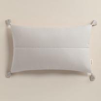 Dekoratyvinės pagalvėlės užvalkalas Room99 Noemi, šviesiai pilka, 30 cm x 50 cm