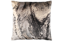 Dekoratyvinė pagalvėlė 4Living Marble, juoda/smėlio, 45 cm x 45 cm