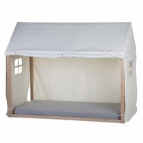 Priedas viengulė Childhome House Cover, 90 x 200 cm, balta, be čiužinio