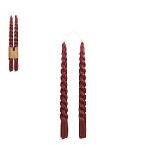 Žvakė, kūginė Twist, 8.5 h, 2 vnt., Raudona