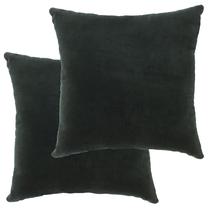 Dekoratyvinė pagalvėlė VLX Cushions, juoda, 45 cm x 45 cm, 2 vnt.