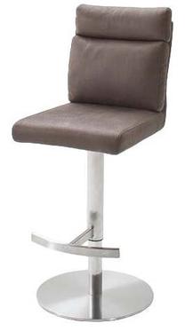 Baro kėdė MC Akcent Rabea, matinė, ruda, 58 cm x 40 cm x 91 cm