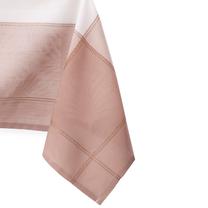 Staltiesė Restilo Lille, balta/rožinė, 140 x 400 cm