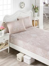 Patalynės užvalkalų komplektas Mijolnir Queen 162ELR9283, balta/šviesiai rožinė