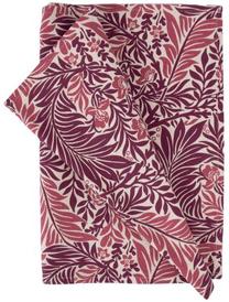 Stalo takelis stačiakampė Home4you Holly, balta/bordo/rožinė, 116 x 43 cm