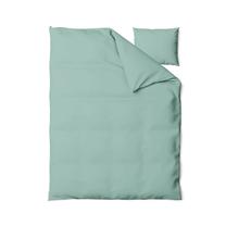 Patalynės užvalkalų komplektas Rustilė Satin, mėlynas, 200 x 200 cm