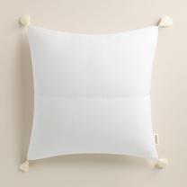 Dekoratyvinės pagalvėlės užvalkalas Room99 Noemi, balta, 45 cm x 45 cm