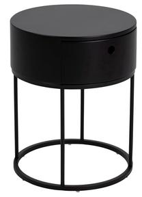 Naktinis staliukas Polo 10864296, juodas, 40 cm x 40 cm x 51 cm