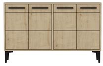 TV staliukas Kalune Design Stria, ąžuolo, 120 cm x 30 cm x 75 cm