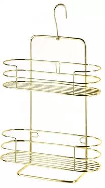 Dušo lentynėlė Bathlab Carl Gold, 9.5 cm x 33 cm x 25 cm, aukso