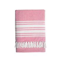 Paplūdimio rankšluostis Okko TDD-23-2626, rožinis, 160 cm x 80 cm