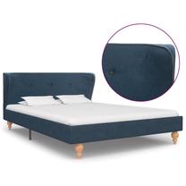 Lova pusantros vietos VLX, 120 x 200 cm, mėlyna, be čiužinio, su grotelėmis