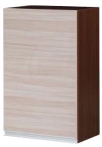 Viršutinė virtuvinė spintelė Bodzio Sandi KS45GL, ruda/smėlio, 45 cm x 31 cm x 72 cm