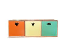 Pastatoma lentyna Kalune Design 109TRS1202, įvairių spalvų, 39 cm x 130 cm x 46 cm