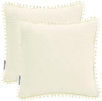 Pagalvės užvalkalas Restilo Meadore, kreminė, 45 cm x 45 cm, 2 vnt.