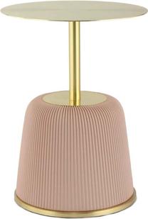 Kavos staliukas Kayoom Jokai 325, rožinis, 40 cm x 40 cm x 55 cm