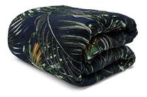 Pledas Jungle, tamsiai mėlyna, 150 cm x 200 cm